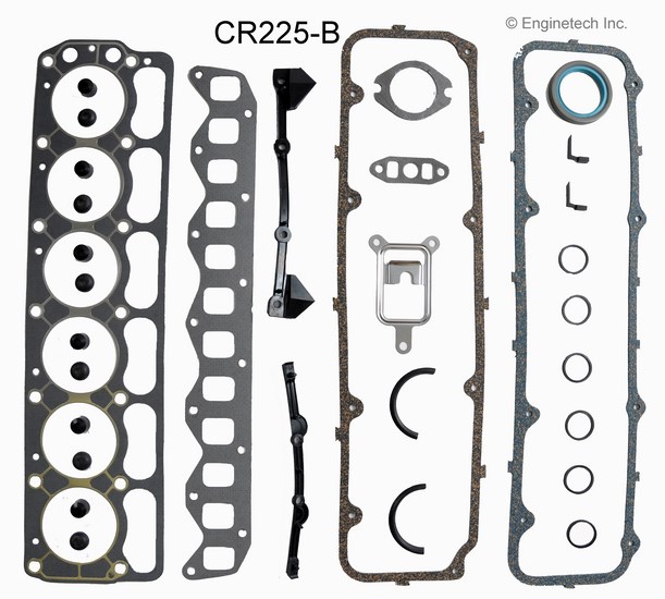 82-87 Dodge 3.7L OHV L6 12V Gasket Set