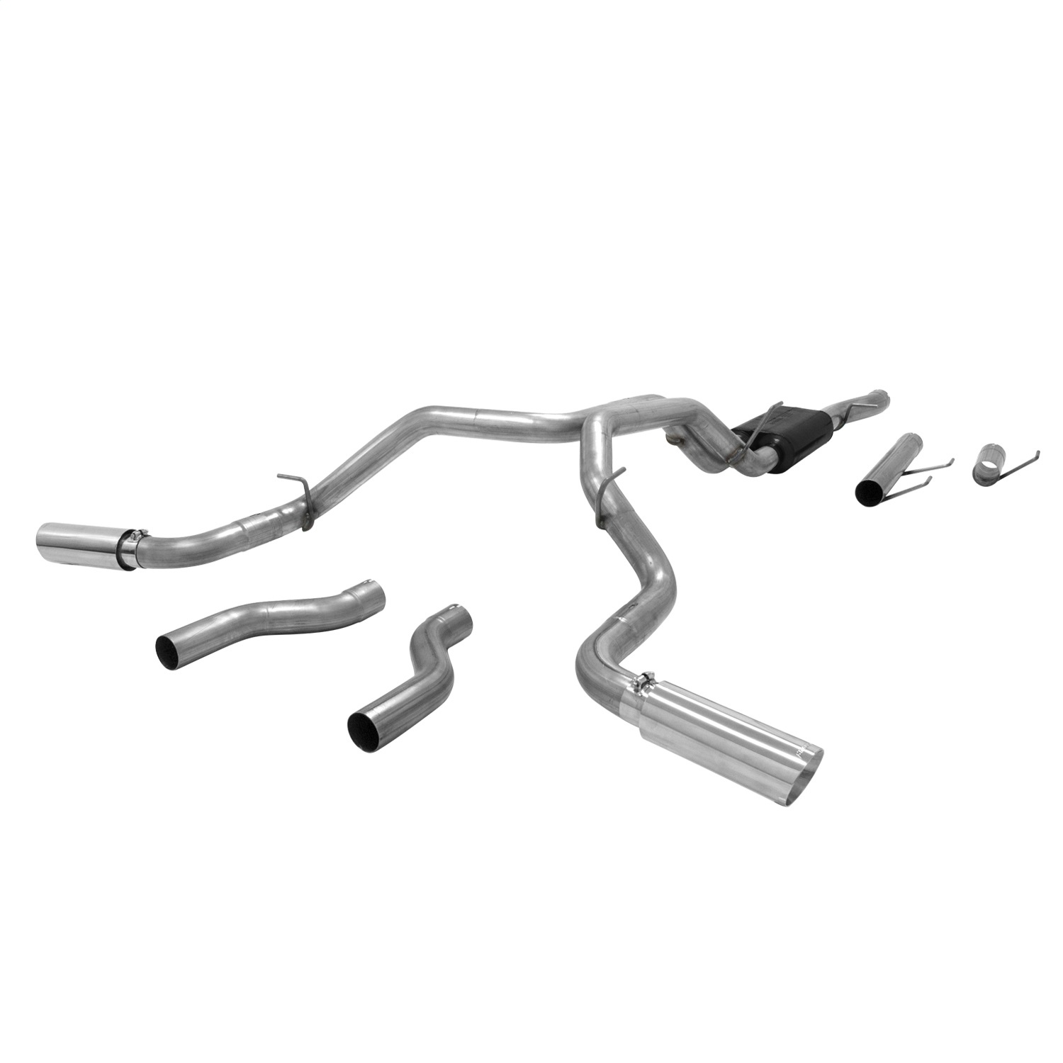 Flowmaster 817709 American Thunder Cat Back Exhaust System Fits 14-17 2500